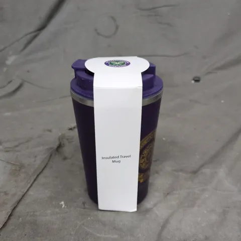 WIMBLEDON INSULATED TRAVEL MUG – PURPLE