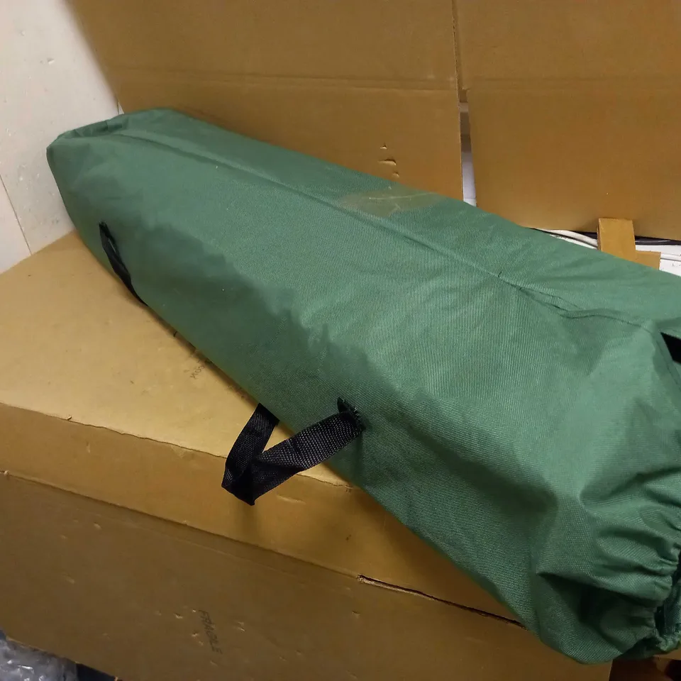 OUTSUNNY DOUBLE CAMPING BED CAMPING COT FOLDABLE SUNBED