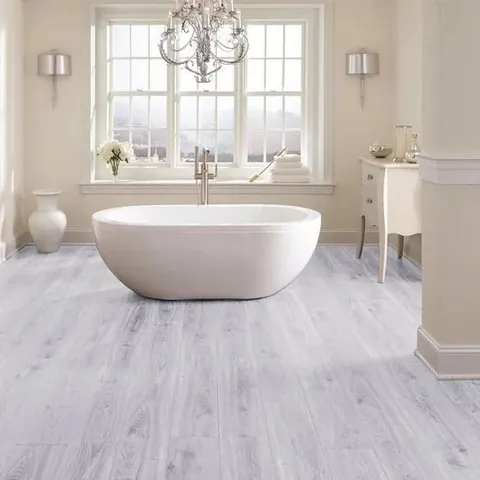 BOXED LIVING AND HOME 7 PCS RUSTIC STYLE WOOD GRAIN PVC FLOORING
