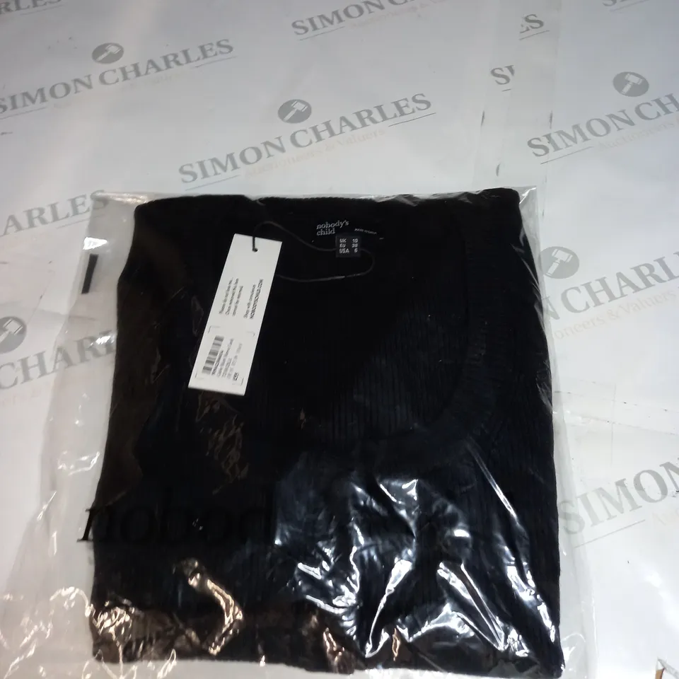 BAGGED NOBODYS CHILD CABLE SHORT SLEEVE CARDI SIZE 10