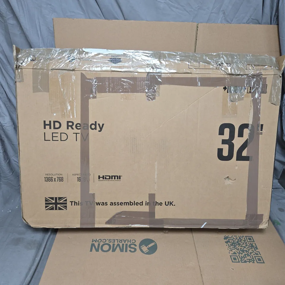 VELTECH 32-INCH HD READY LED TV - BOXED