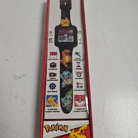 POKÉMON-THEMED CHILDREN'S WRISTWATCH TOY – BOXED