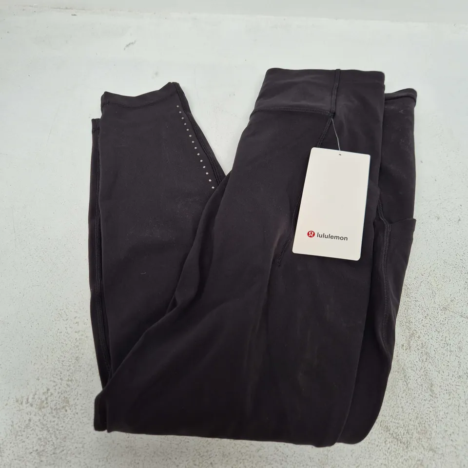 LULULEMON SWIFT SPEED HR TIGHT 25" IN BLACK - SIZE 8