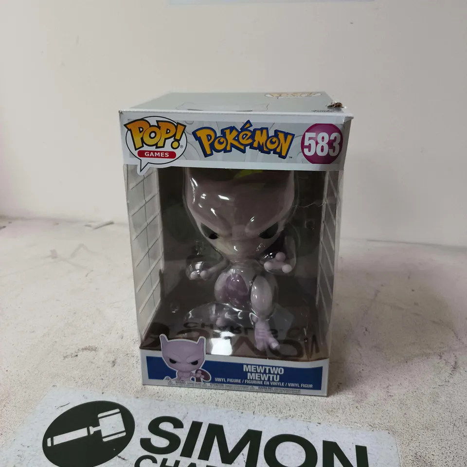 FUNKO POP! POKÉMON MEWTWO #583 VINYL FIGURE – BOXED
