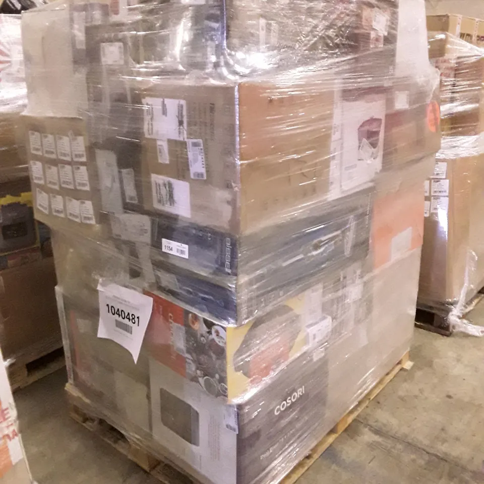 PALLET OF APPROXIMATELY 65 UNPROCESSED RAW RETURN HOUSEHOLD AND ELECTRICAL GOODS TO INCLUDE;