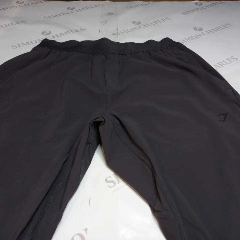 GYMSHARK TRACKSUIT JOGGERS IN GREY - SMALL