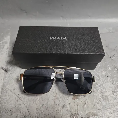 BOXED PAIR OF PRADA SUNGLASSES