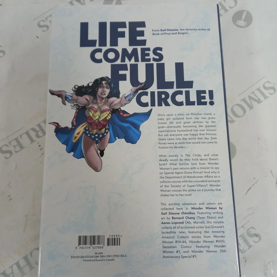 WONDER WOMAN BY GAIL SIMONE OMNIBUS