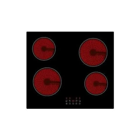 BOXED ELECTRIQ 60CM 4 ZONE CERAMIC HOB WITH TOUCH CONTROLS COMPARE SKU: EIQC60TOUCH QUICKFIND CODE: 1291510