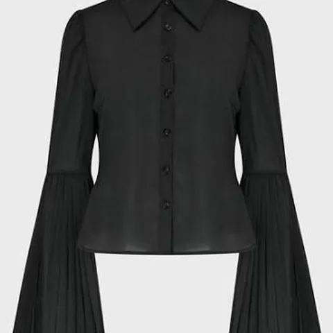 BRAND NEW BAGGED KILLSTAR ALEXANDRAS MOURNING SHIRT IN BLACK - M