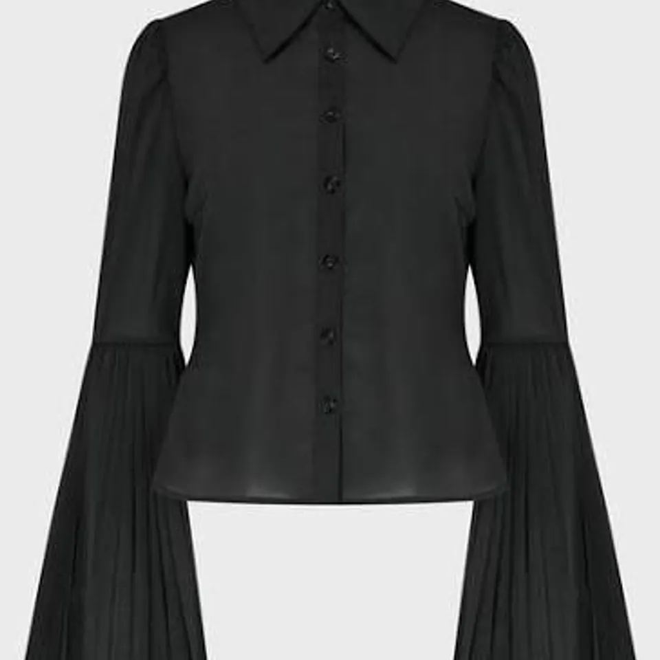 BRAND NEW BAGGED KILLSTAR ALEXANDRAS MOURNING SHIRT IN BLACK - M