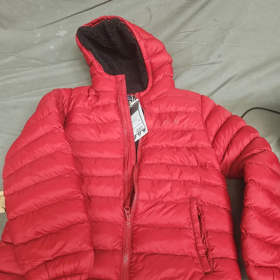 MOUNTAIN WAREHOUSE KIDS' RED PUFFER JACKET – AGE 9-10 YEARS