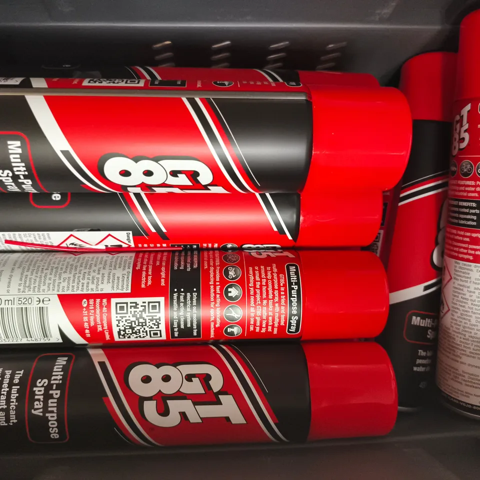 APPROXIMATELY 10 CANS OF GT85 MULTI-PURPOSE SPRAY 400ML