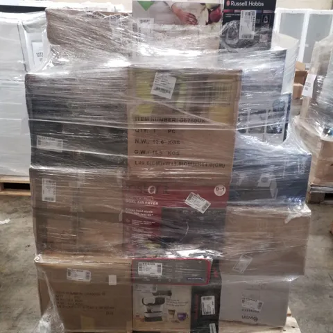 PALLET OF APPROXIMATELY 30 UNPROCESSED RAW RETURN HOUSEHOLD AND ELECTRICAL GOODS TO INCLUDE;