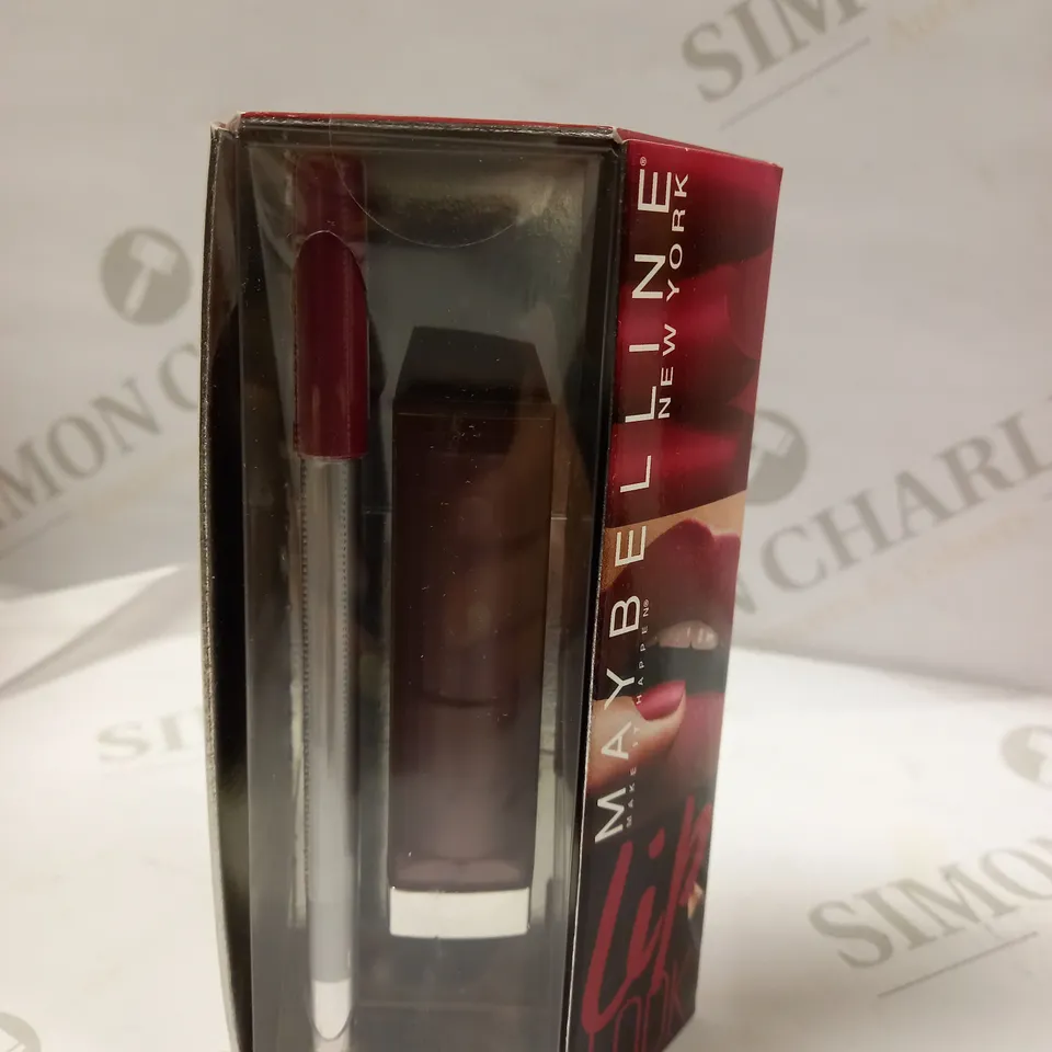 MAYBELLINE COLOR SENSATIONAL LIP LOOK SET RED x4