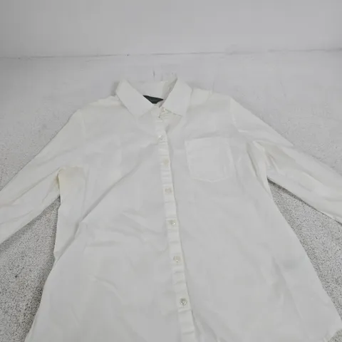 RUTH LANGFORD WHITE SHIRT, WOMEN'S, UK 10 (US 6, DE 36, IT 44)