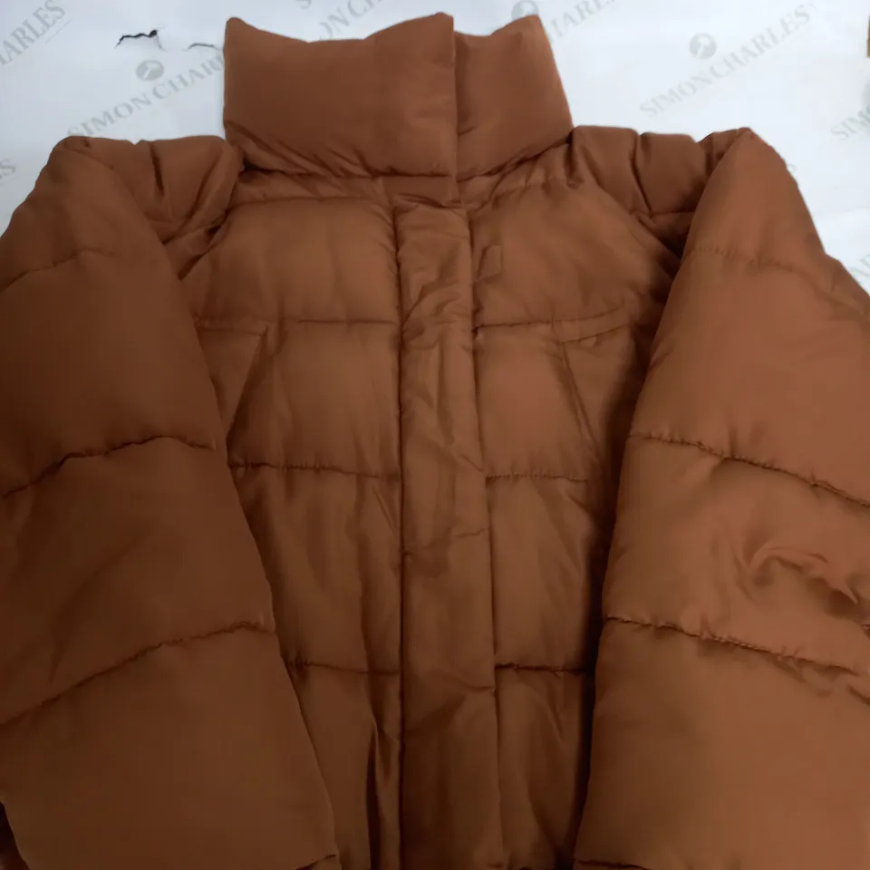 URBAN OUTFITTERS BROWN HEAVY PADDED JACKET - XS