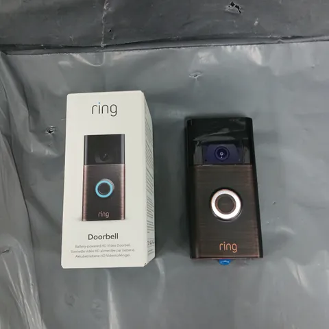 RING DOORBELL BATTERY POWERED CAMERA 