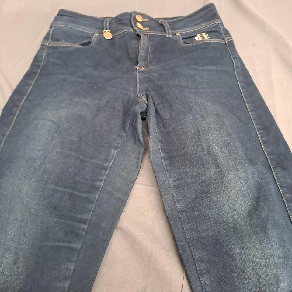 HOLAND COOPER DARK DENIM JEANS - SIZE 12