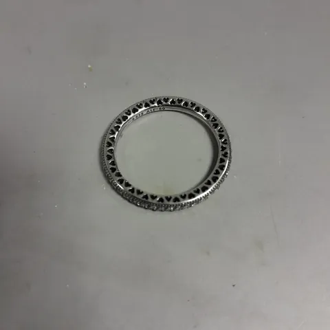 PANDORA SPARKLE & HEARTS RING
