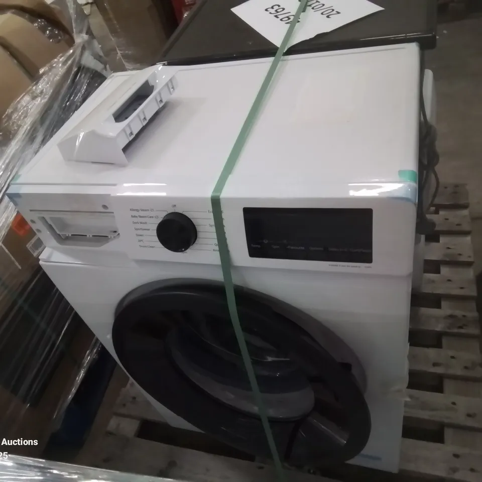 HISENSE FREESTANDING 6KG WASHING MACHINE WHITE AND HOOVER H-DRY 300 CONDENSER TUMBLE DRYER BLACK