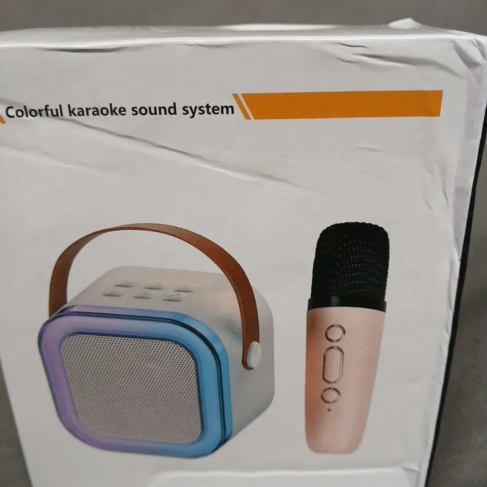 BOX OF ASSORTED WIRELESS KARAOKE SPEAKER 