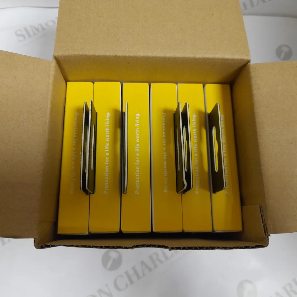 BOX OF APPROX 6 BODY GUARDZ CARVE PROTECTIVE CASES FOR IPHONE 13 PRO - SMOKE