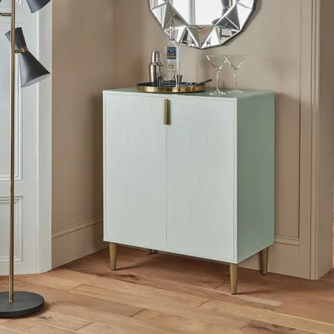 BOXED ADAMS SIDEBOARD - SAGE GREEN (1 BOX)