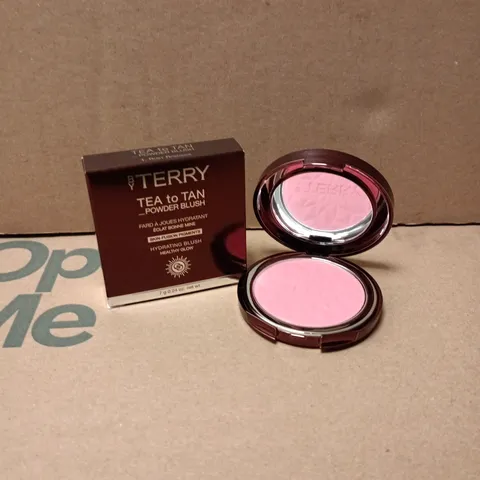 BOXED BY TERRY TEA TO TAN BLUSH POWDER (1. ROSY ROMANCE)