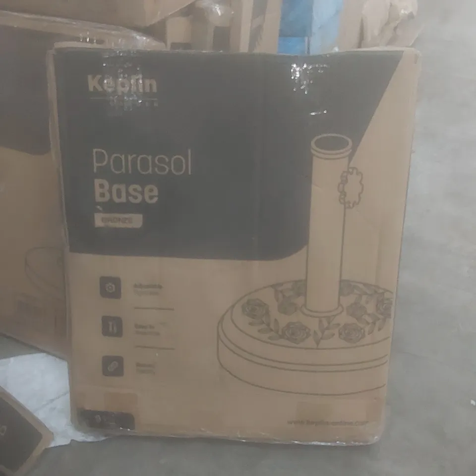 BOXED KEPLIN PARASOL BASE - BRONZE
