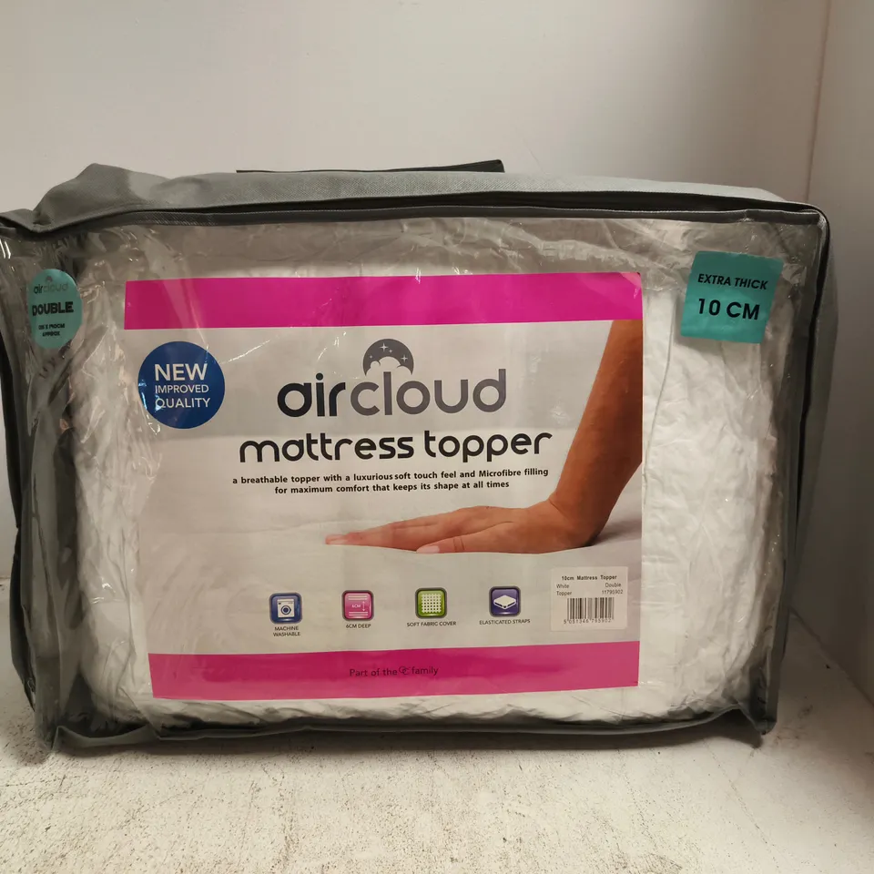 AIRCLOUD MATTRESS TOPPER - DOUBLE