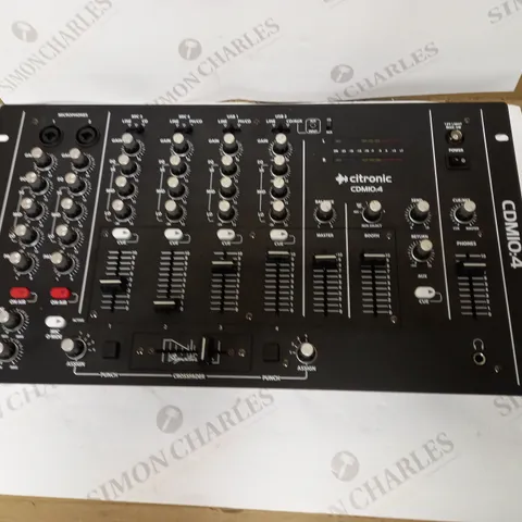 CITRONIC CDM10:4 MK5 4 CHANNEL USB MIXER
