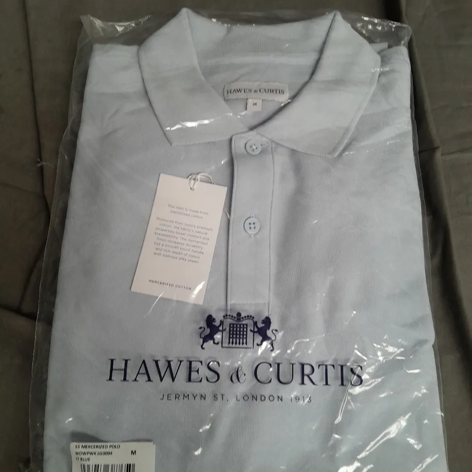 HAWES & CURTIS SHIRT IN BLUE - MEDIUM