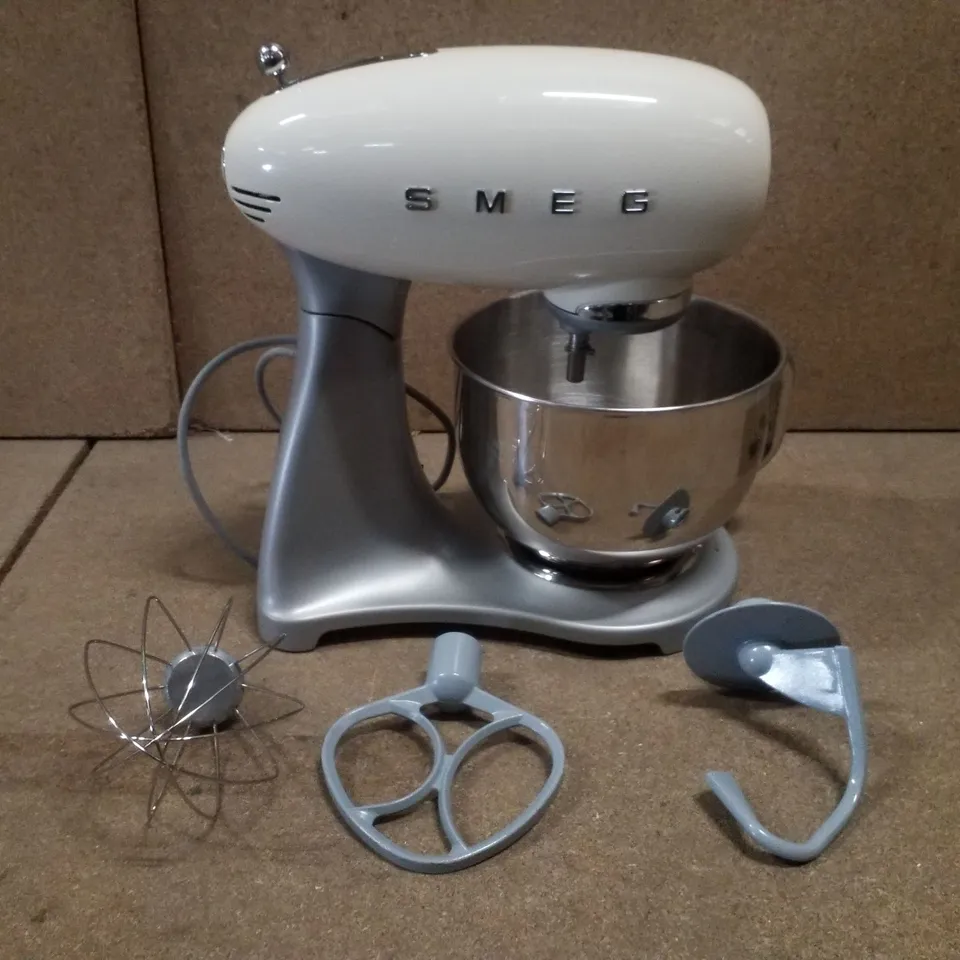 BOXED SMEG STAND MIXER - CREAM