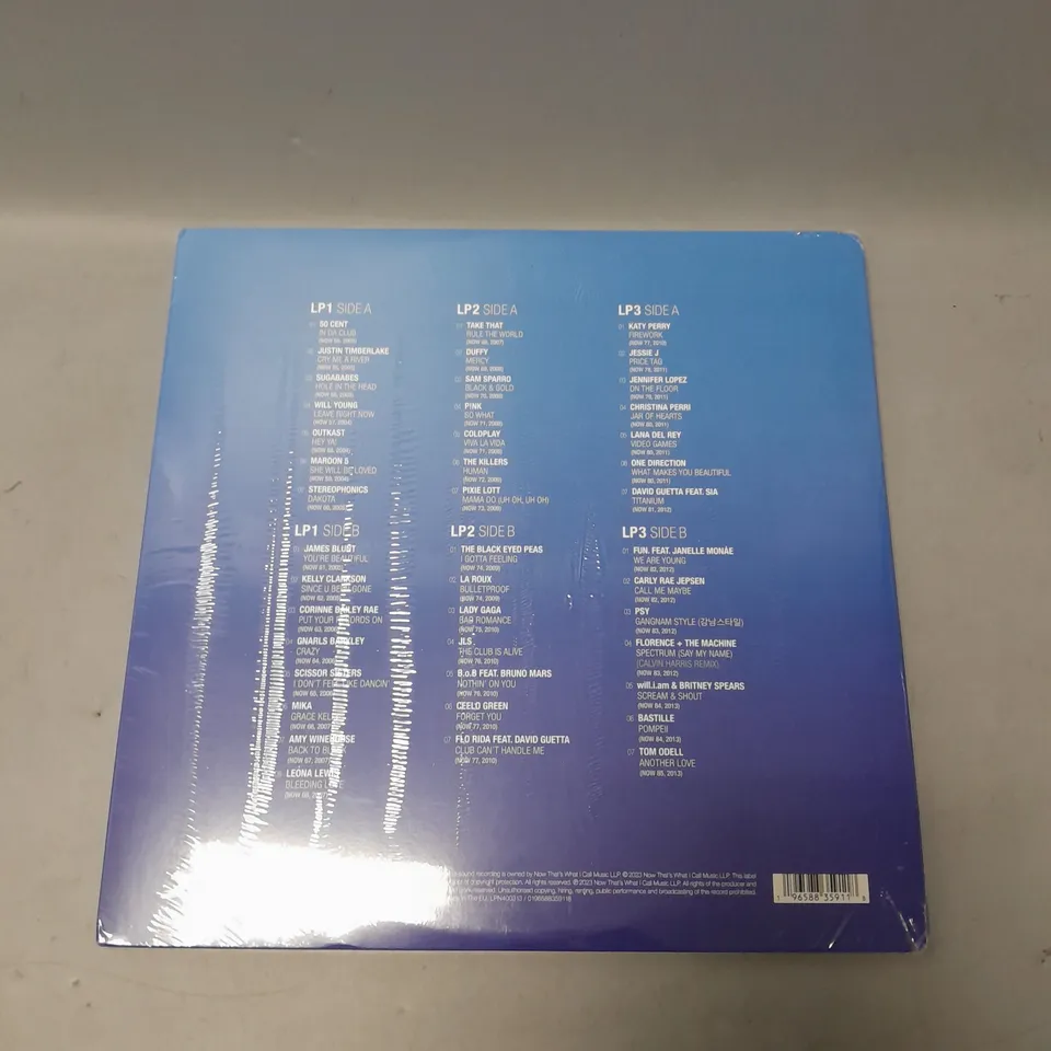 SEALED NOW THATS WHAT I CALL MUSIC 03-13 VINYL
