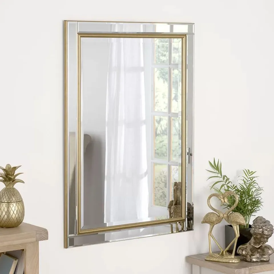 BOXED ABBATE ACCENT MIRROR (1 BOX)