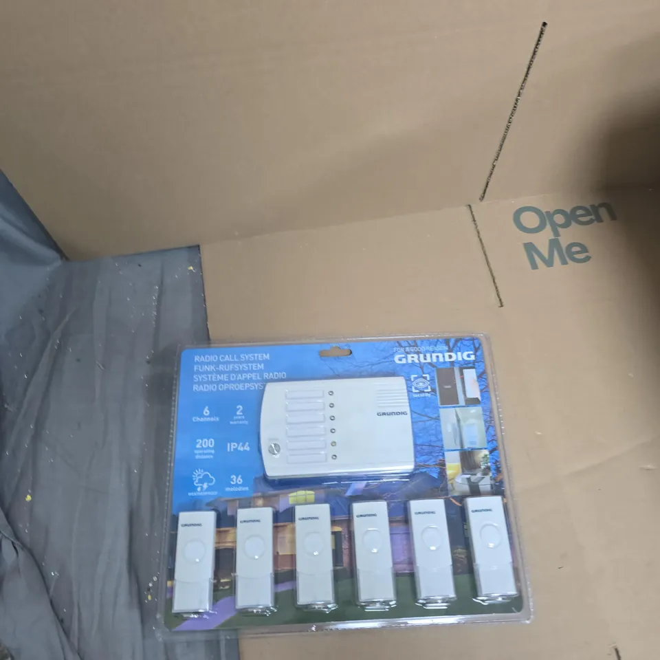 BOX OF 10 GRUNDIG 6 WAY RADIO CALL SYSTEM 