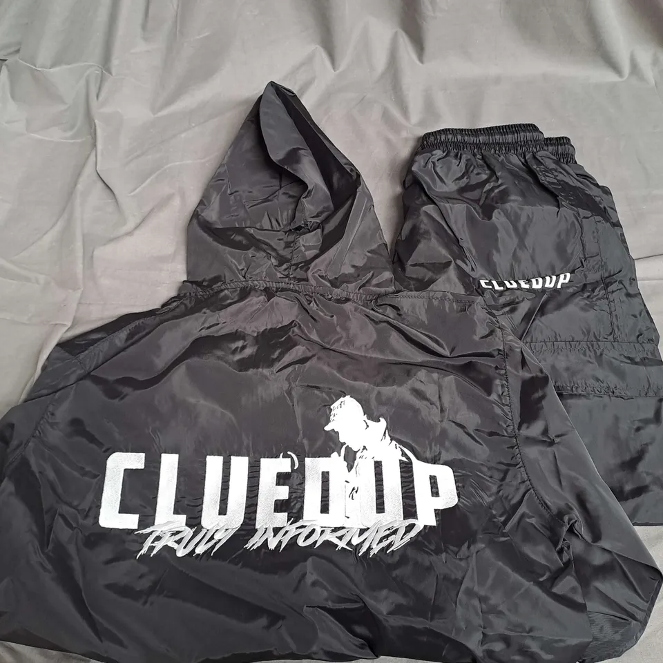 CLUED UP WATERBROOF OVERSUIT IN BLACK SIZE 
