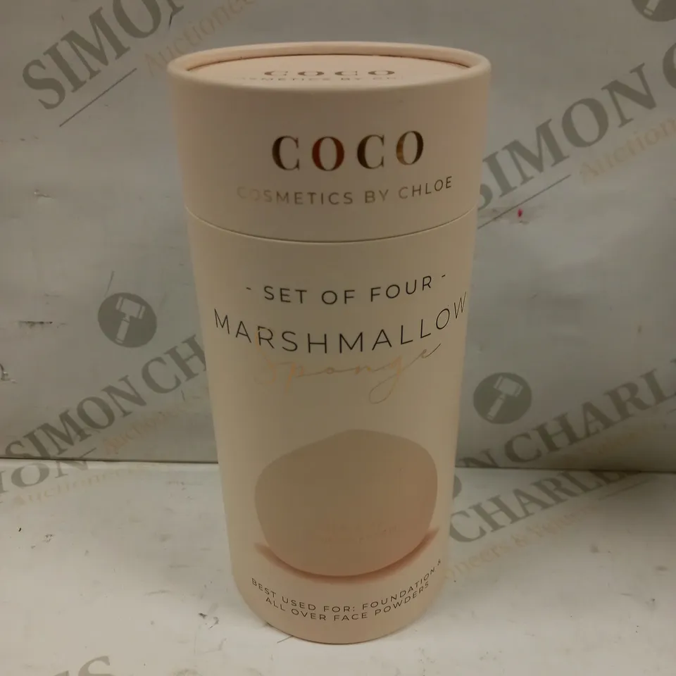 COCO SET OF FOUR MARSHMALLOW FOUNDATION SPONGES 