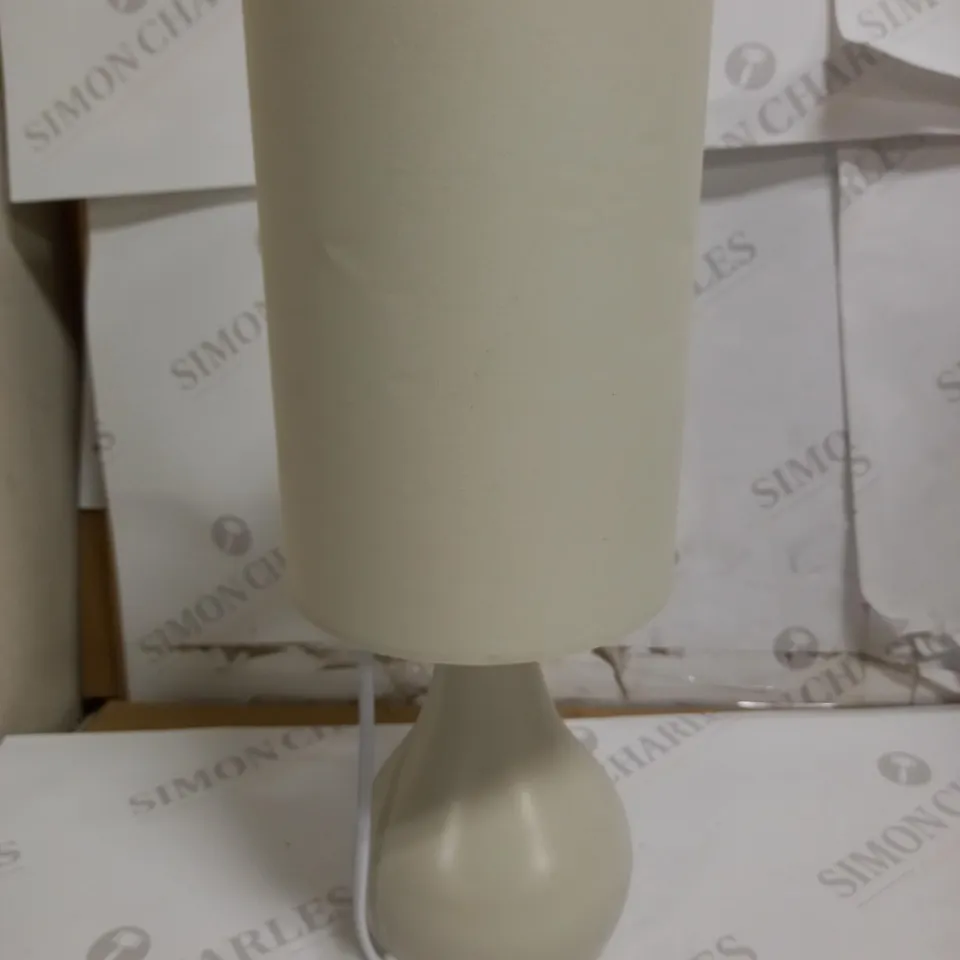 JOHN LEWIS ANYDAY KRISTY TOUCH TABLE LAMP, WHITE