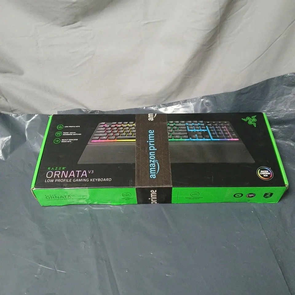 RAZER ORNATA V3 LOW PROFILE GAMING KEY BOXED NON UK VERSION