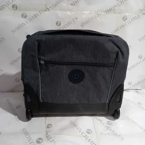 KIPLING 2 WHEEL BACKPACK IN GREY