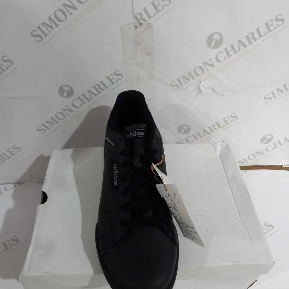 BOXED PAIR OF ADIDAS ROGUERA EG2659 UK 8 BLACK 