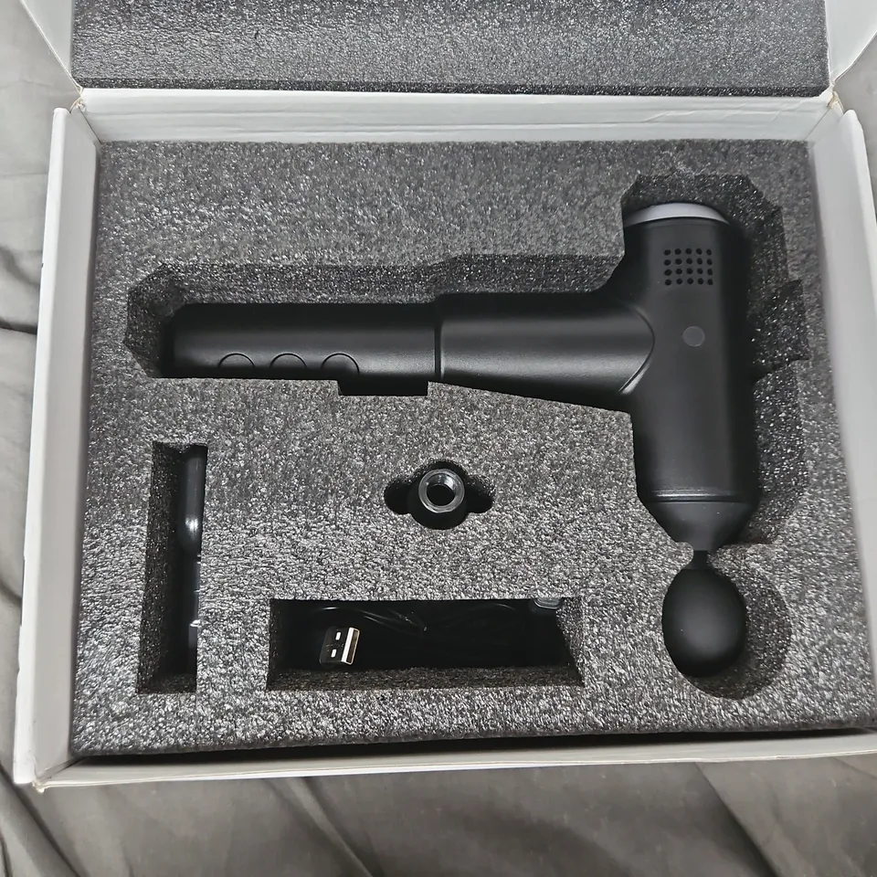 HOMEDICS PHYSIO MASSAGE GUN - DEEP TISSUE PERCUSSION MASSAGER 