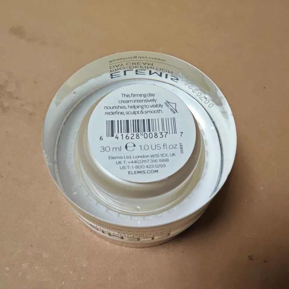 LOT OF 2 ELEMIS PRO-DEFINITION DAY CREAM 30 ML