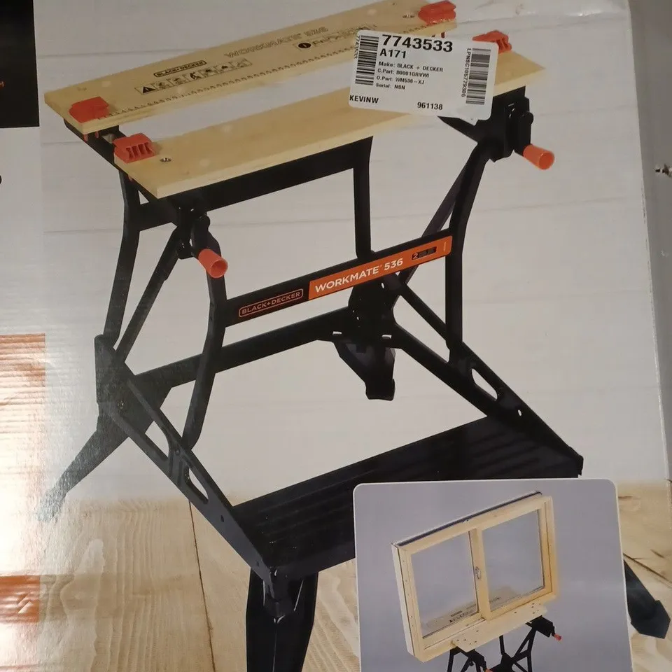 BLACK+DECKER WORKMATE WORK BENCH TOOL STAND