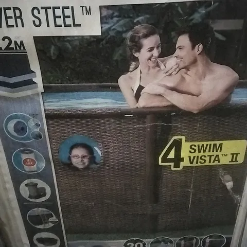 BOXED 4.88M POWER STEEL 4 SWIM VISTA 