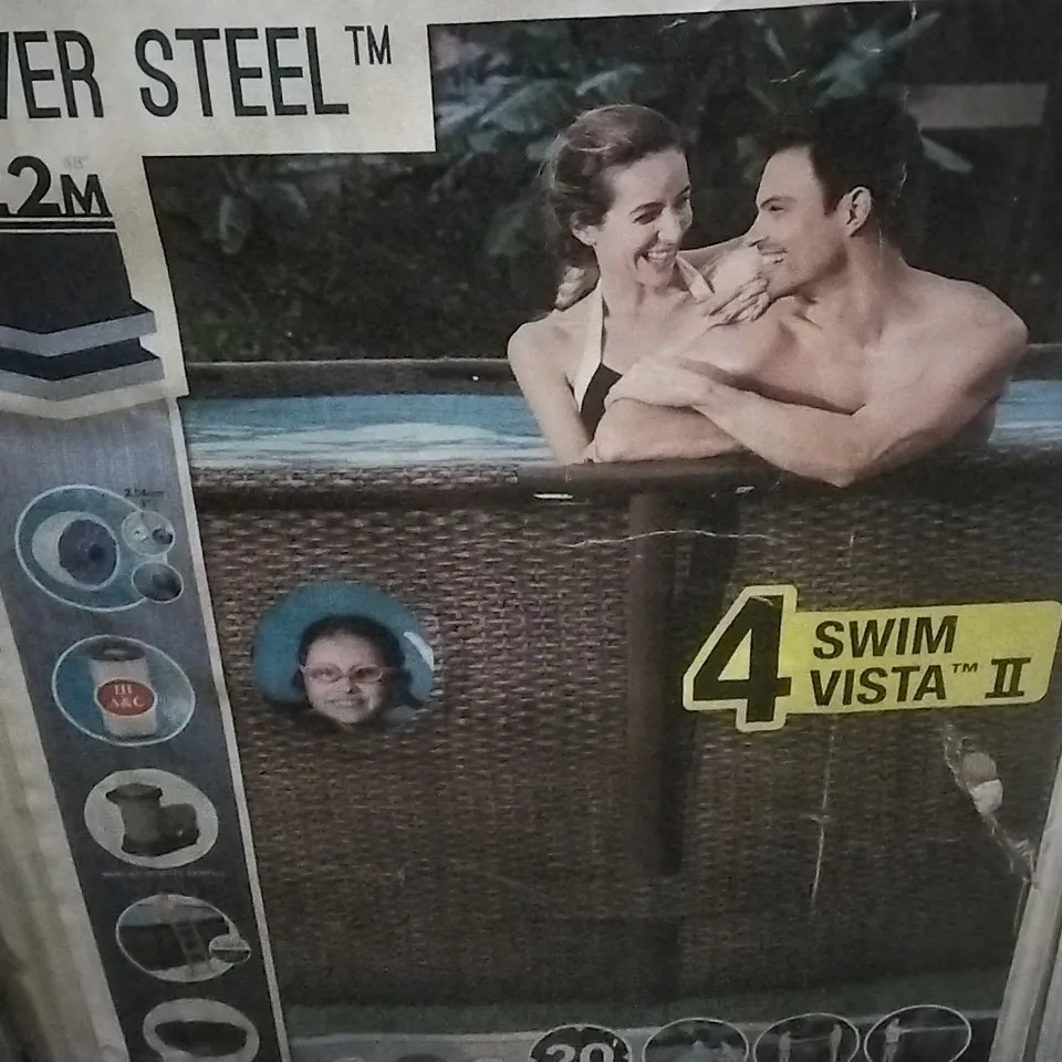 BOXED 4.88M POWER STEEL 4 SWIM VISTA 