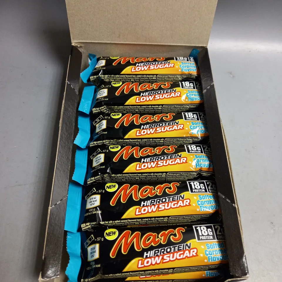 LOT OF APPROX 12 X MARS HI PROTEIN BARS