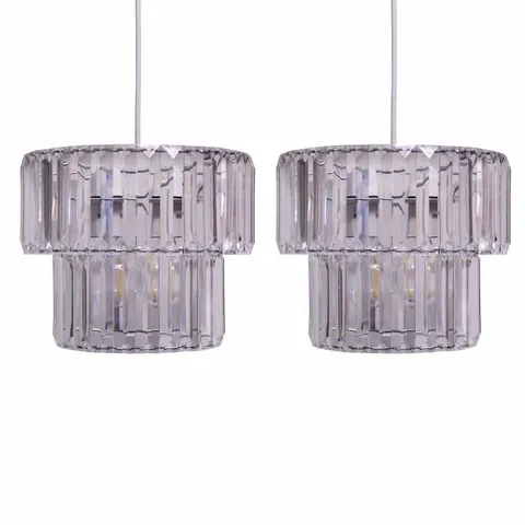 CASDEN 22cm × 25cm PLASTIC DRUM TABLE LAMP